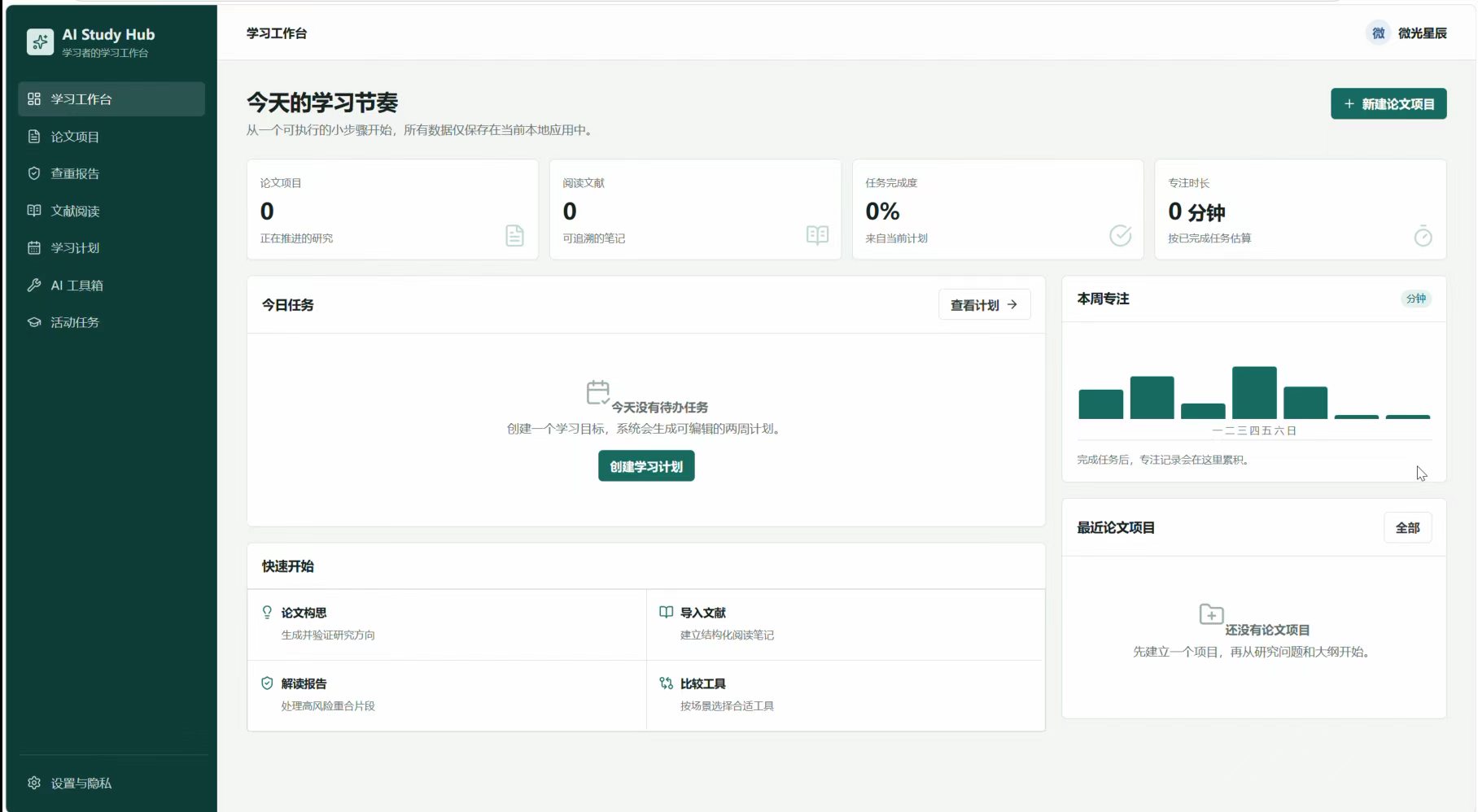 二等奖:AI Studyhey Hub